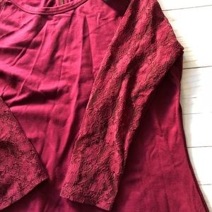 Express Burgundy Dress